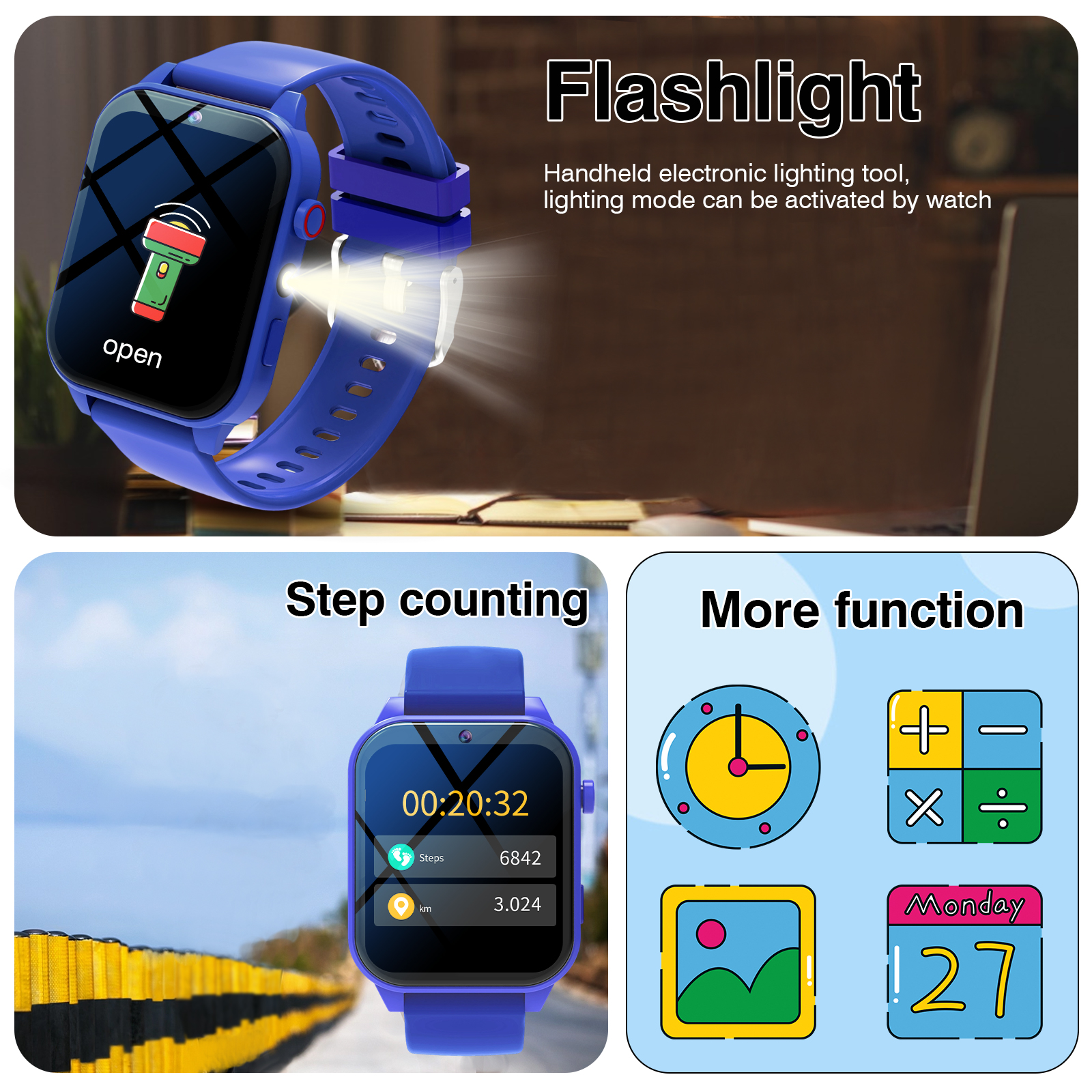 Kids′s Smart Watch 18 Games Ca - Smartwatch Watches For Kid Boy Waterproof avis et prix