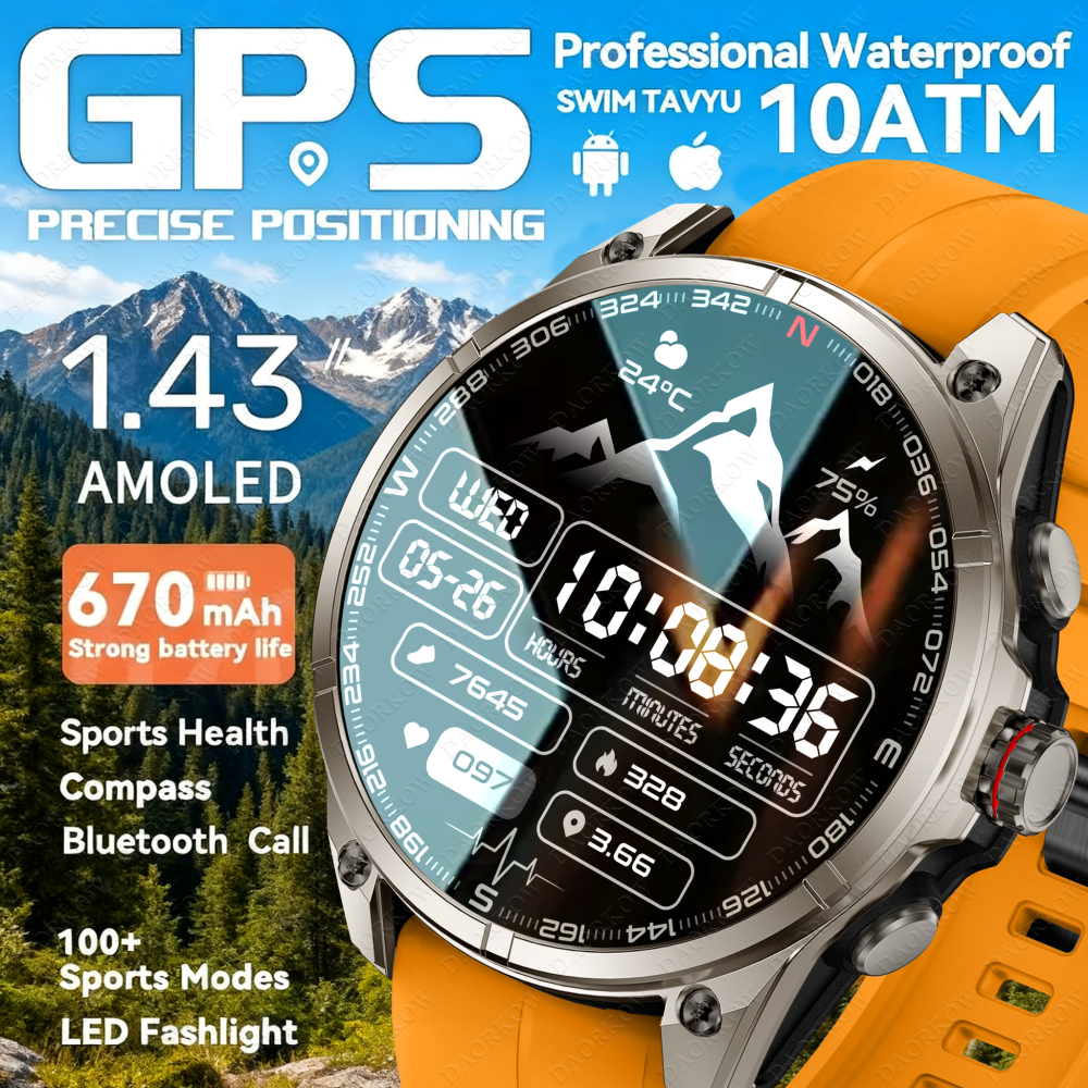 DAORKOW 2025 latest outdoor sp - Smartwatch Latest Watches For Men avis et prix
