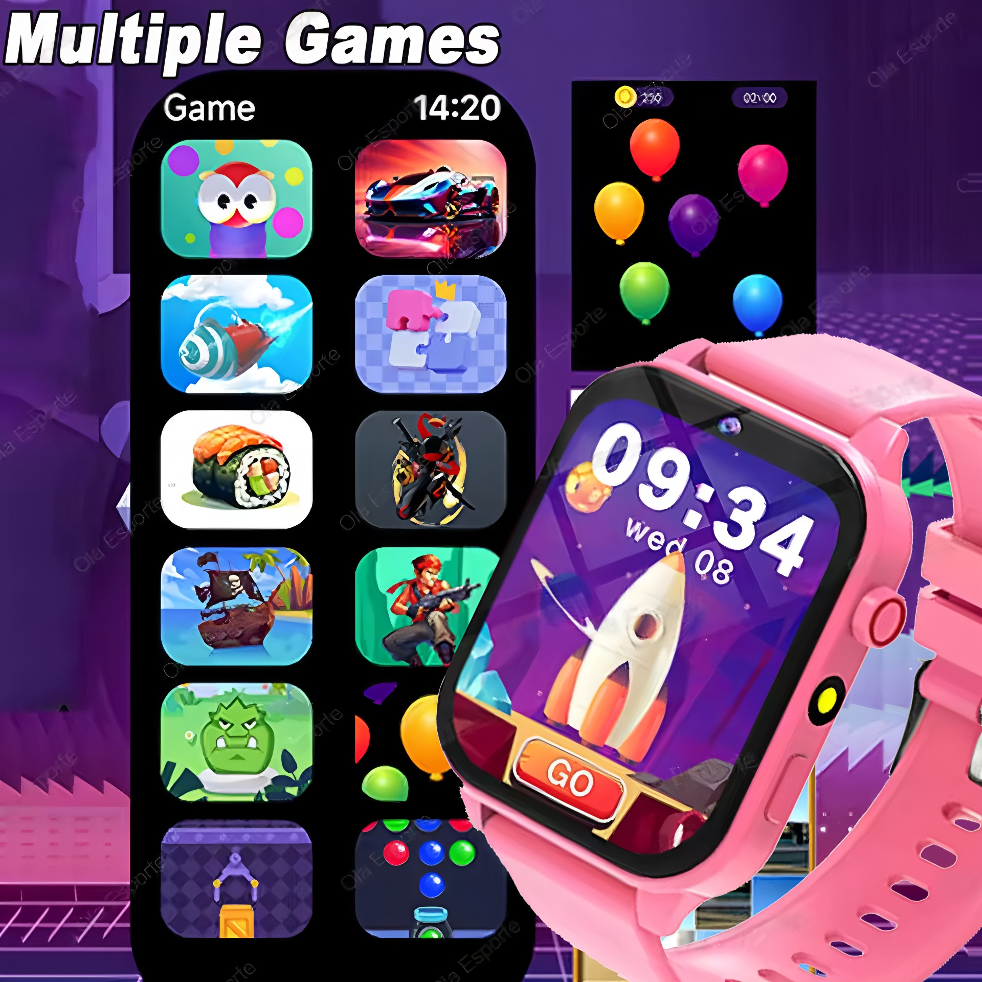 100+ Game SmartWatch Kid Child - Smartwatch Watches For Girls Kids avis et prix