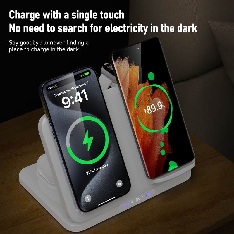 4 in 1 Dual Phone Wireless Cha - Smartwatch Watches For Iphone avis et prix
