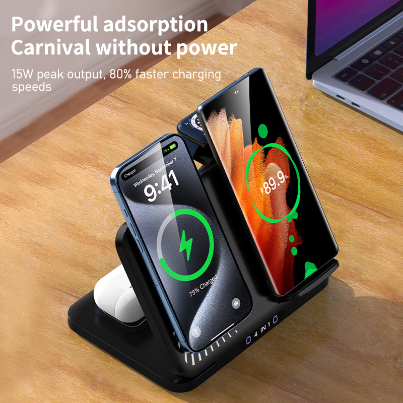 4 in 1 Dual Phone Wireless Cha - Smartwatch Watches For Iphone avis et prix