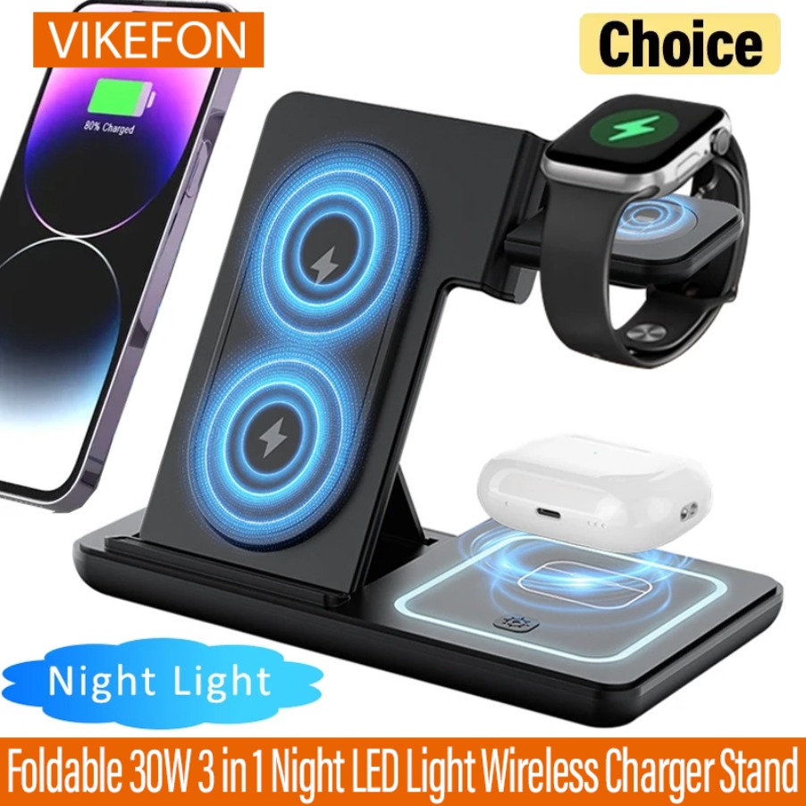 3 in 1 Foldable Night LED Ligh - Smartwatch Watches For Iphone avis et prix