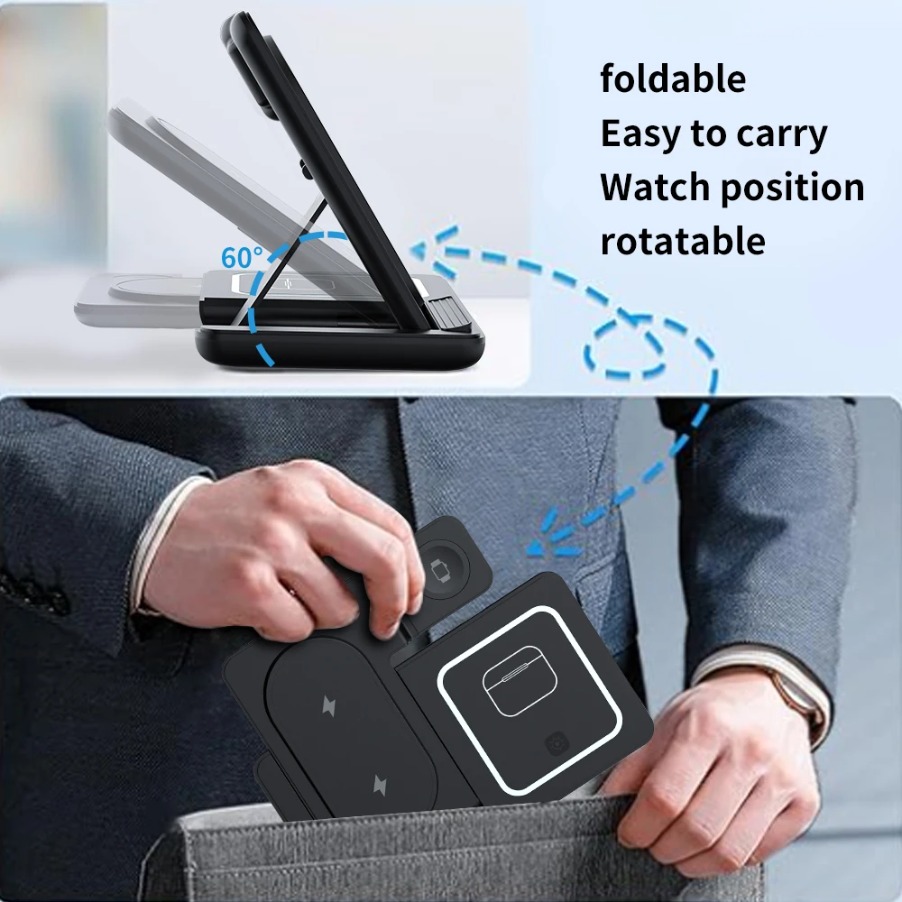 3 in 1 Foldable Night LED Ligh - Smartwatch Watches For Iphone avis et prix