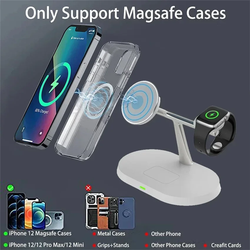 Magnetic Wireless Charger Stan - Smartwatch Watches For Iphone avis et prix