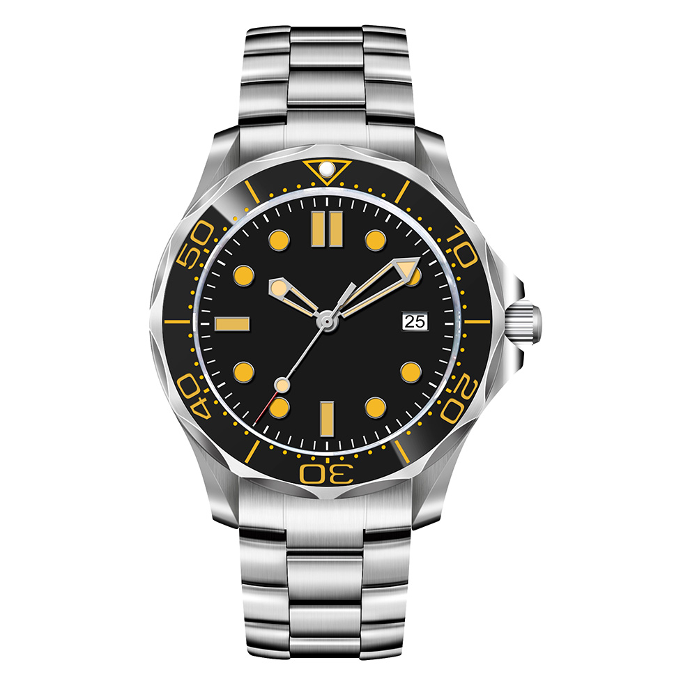 Custom nh35 Watch 41mm Sapphir - Luxury Ceramic Watch avis et prix