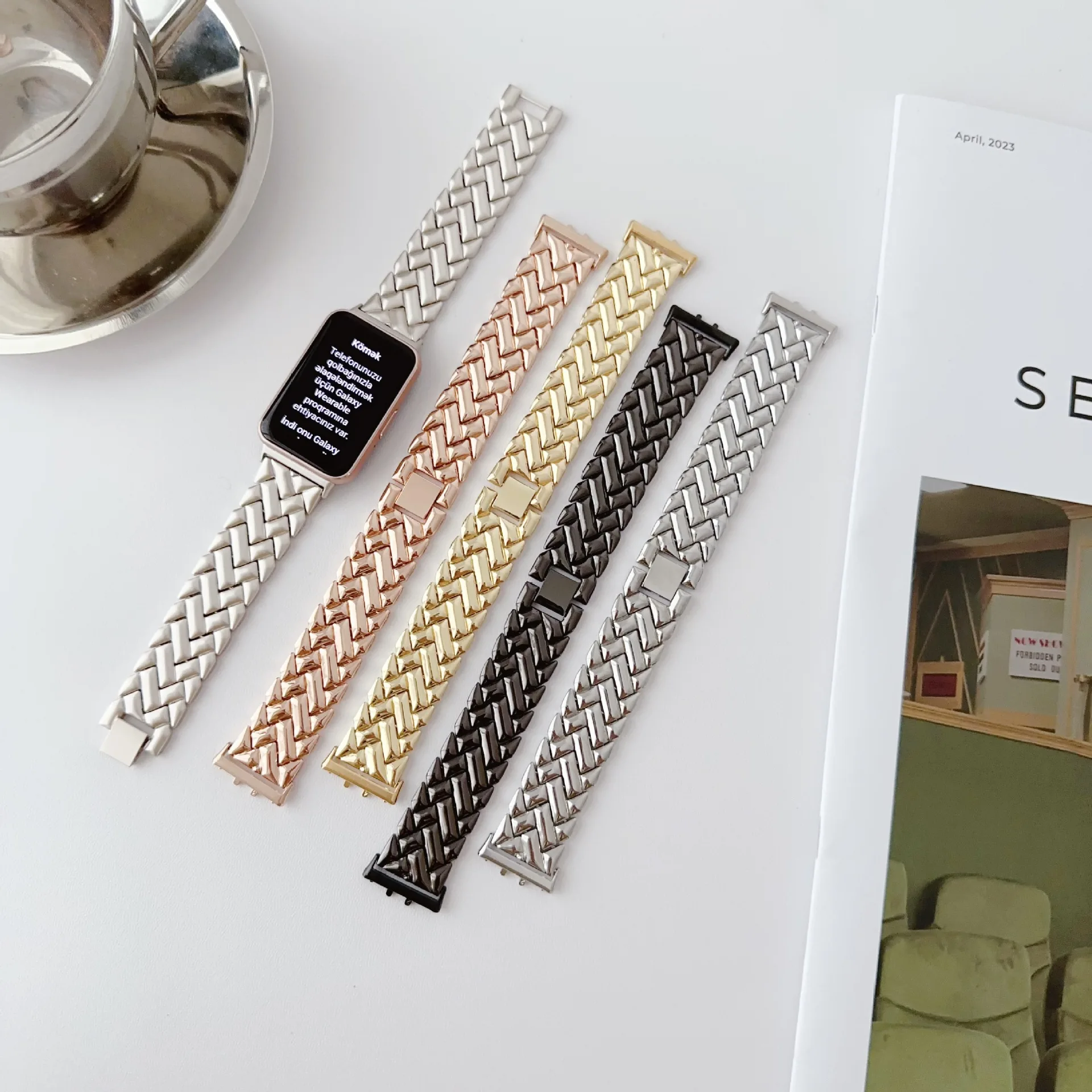 New Wristband Metal Strap for  - Smartwatch New Watches For Women avis et prix