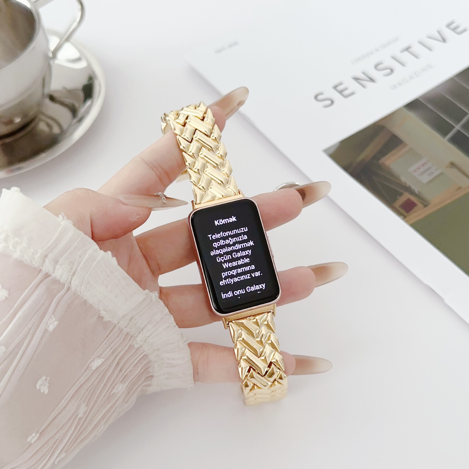 New Wristband Metal Strap for  - Smartwatch New Watches For Women avis et prix