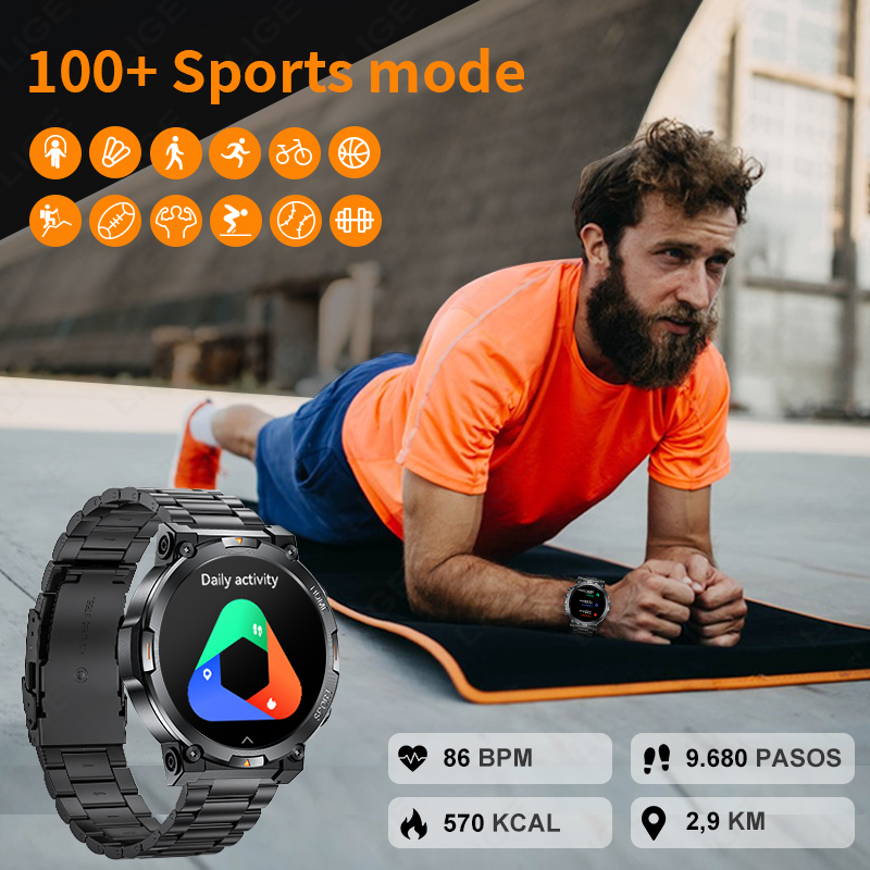LIGE Outdoor Sports Smart Watc - Smartwatch Latest Watches For Men avis et prix