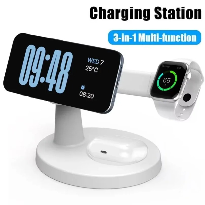 Wireless 3 In 1 Magnetic Charg - Smartwatch Watches For Iphone avis et prix