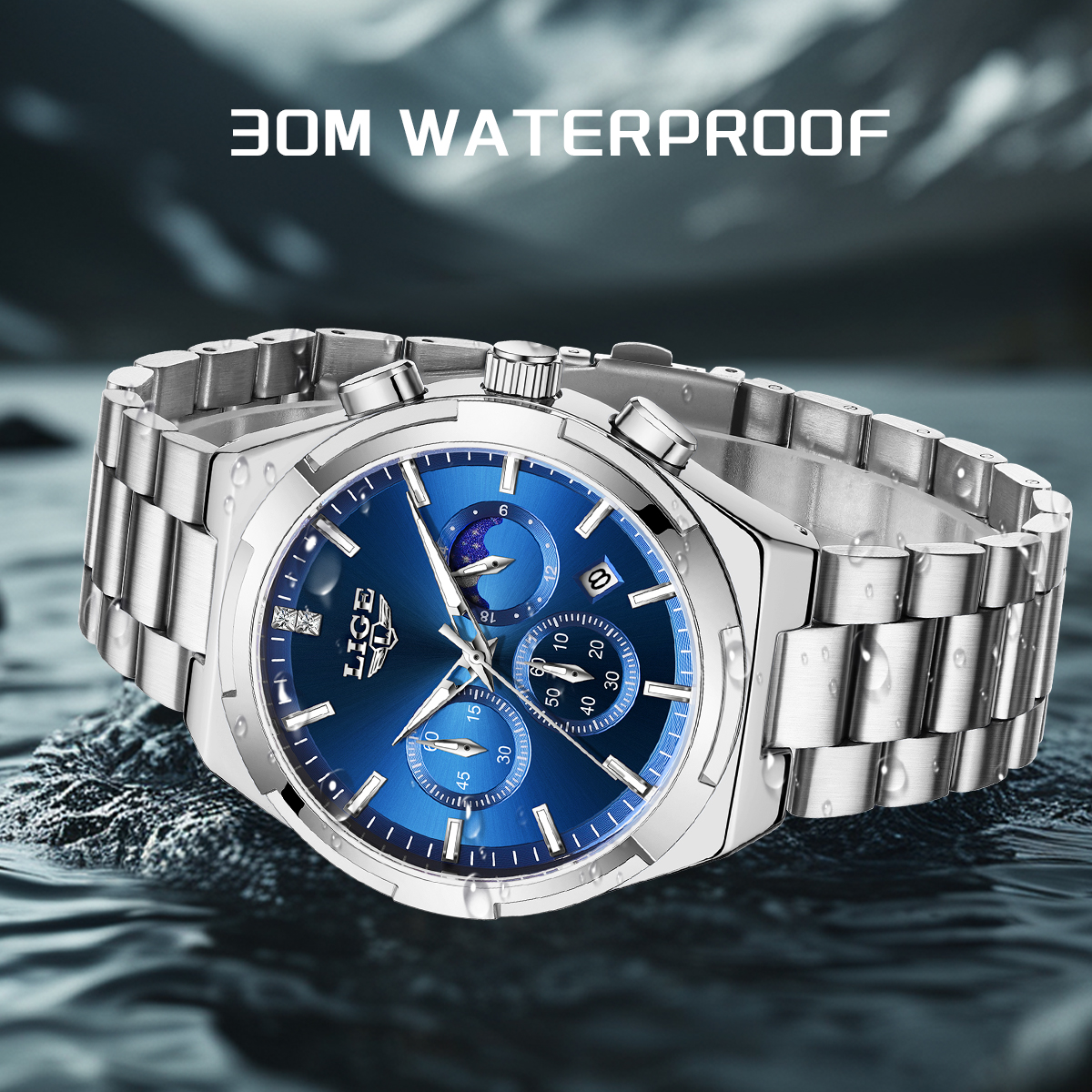 LIGE Top Brand Luxury Watch Wo - Smartwatch Ladies Watches Branded avis et prix