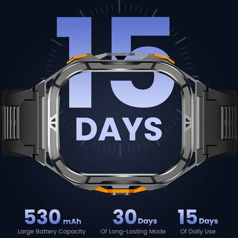 Luxury AMOLED Smartwatch Real  - Smartwatch Health Watches For Men avis et prix