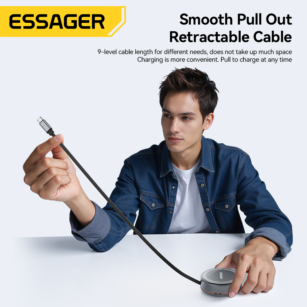 Essager 15W 3 in 1 Magnetic Wi - Smartwatch Watches For Iphone avis et prix