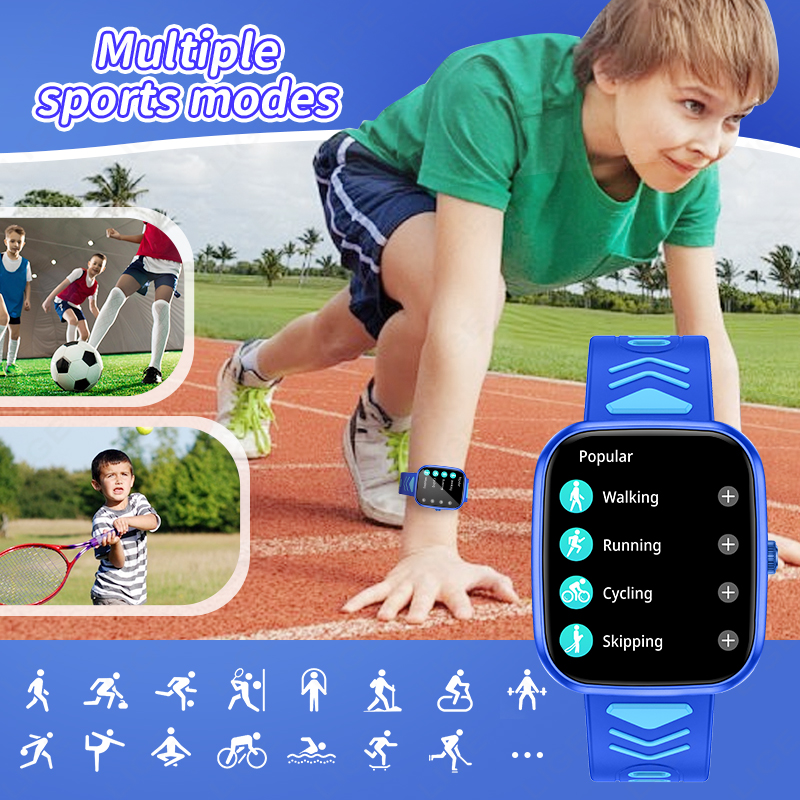 LIGE 2026 Kids Smart Watch Chi - Smartwatch Watches For Kid Boy Waterproof avis et prix