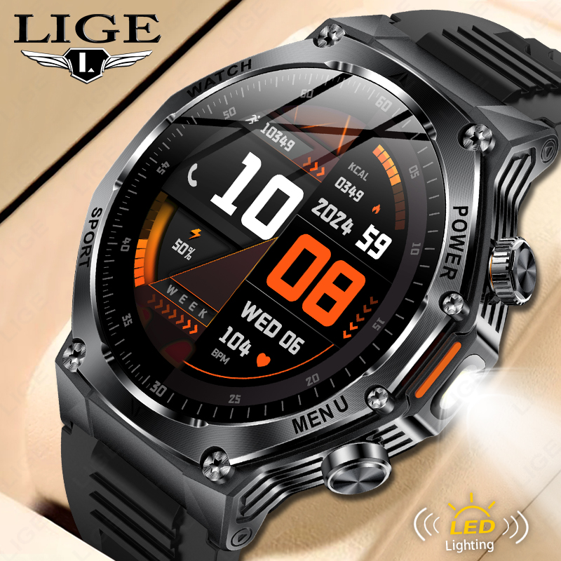 LIGE New Men 800mAh Ultra Long - Smartwatch Latest Watches For Men avis et prix