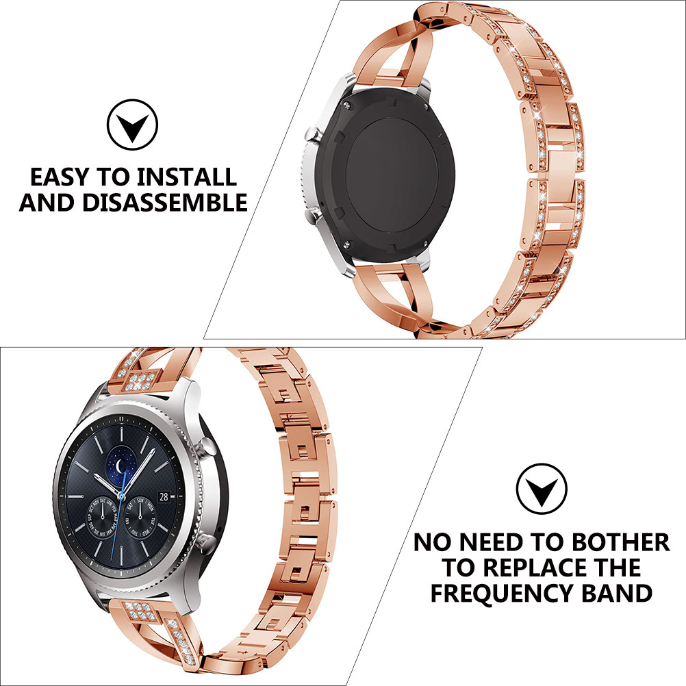 1Pcs X-Shaped Rhinestones Watc - Smartwatch Stylish Watches For Women avis et prix