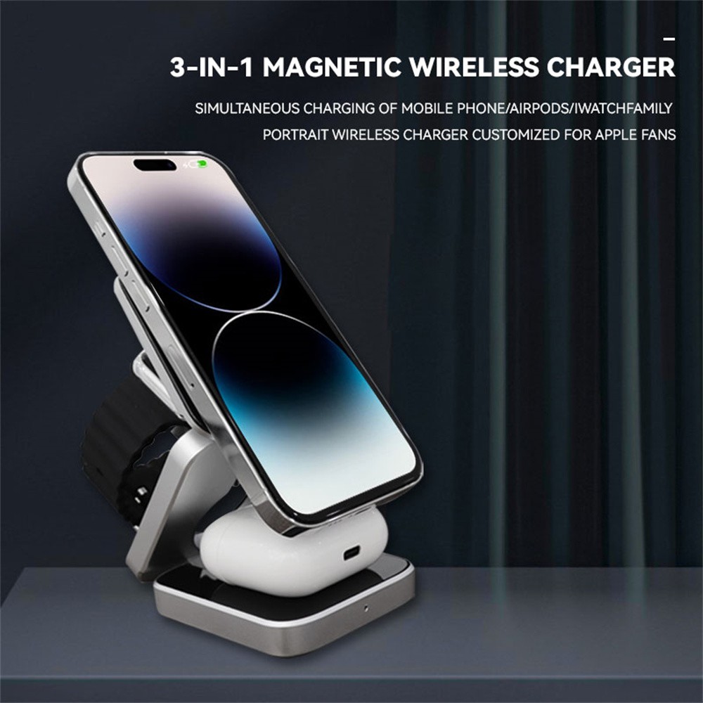 Foldable Magnetic Wireless Cha - Smartwatch Watches For Iphone avis et prix