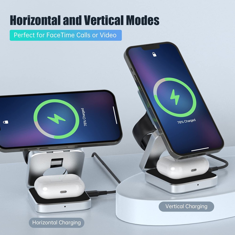 Foldable Magnetic Wireless Cha - Smartwatch Watches For Iphone avis et prix