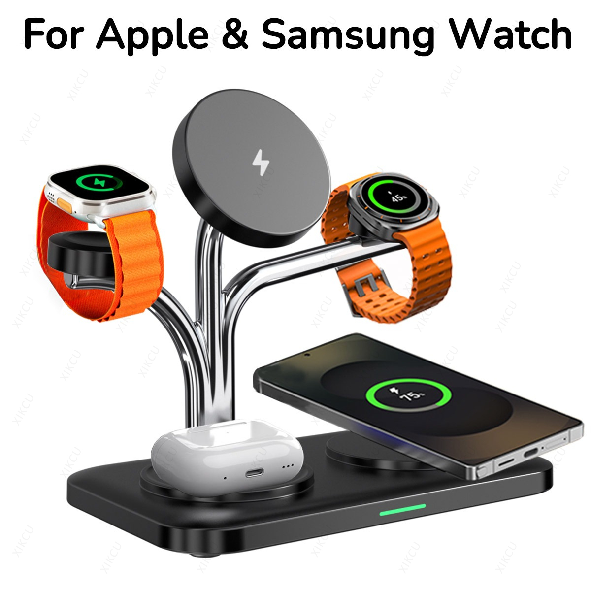 5 IN 1 Magnetic Wireless Charg - Smartwatch Watches For Iphone avis et prix