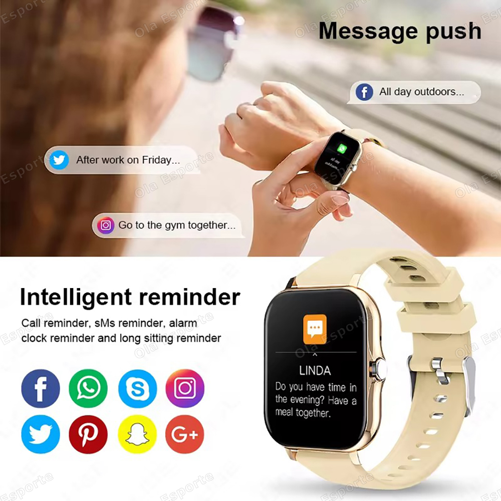 2026 Smart Watch Android IOS P - Smartwatch New Watches For Women avis et prix