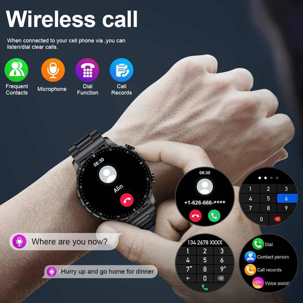 LIGE 2026 Outdoor Sports Smart - Smartwatch Latest Watches For Men avis et prix