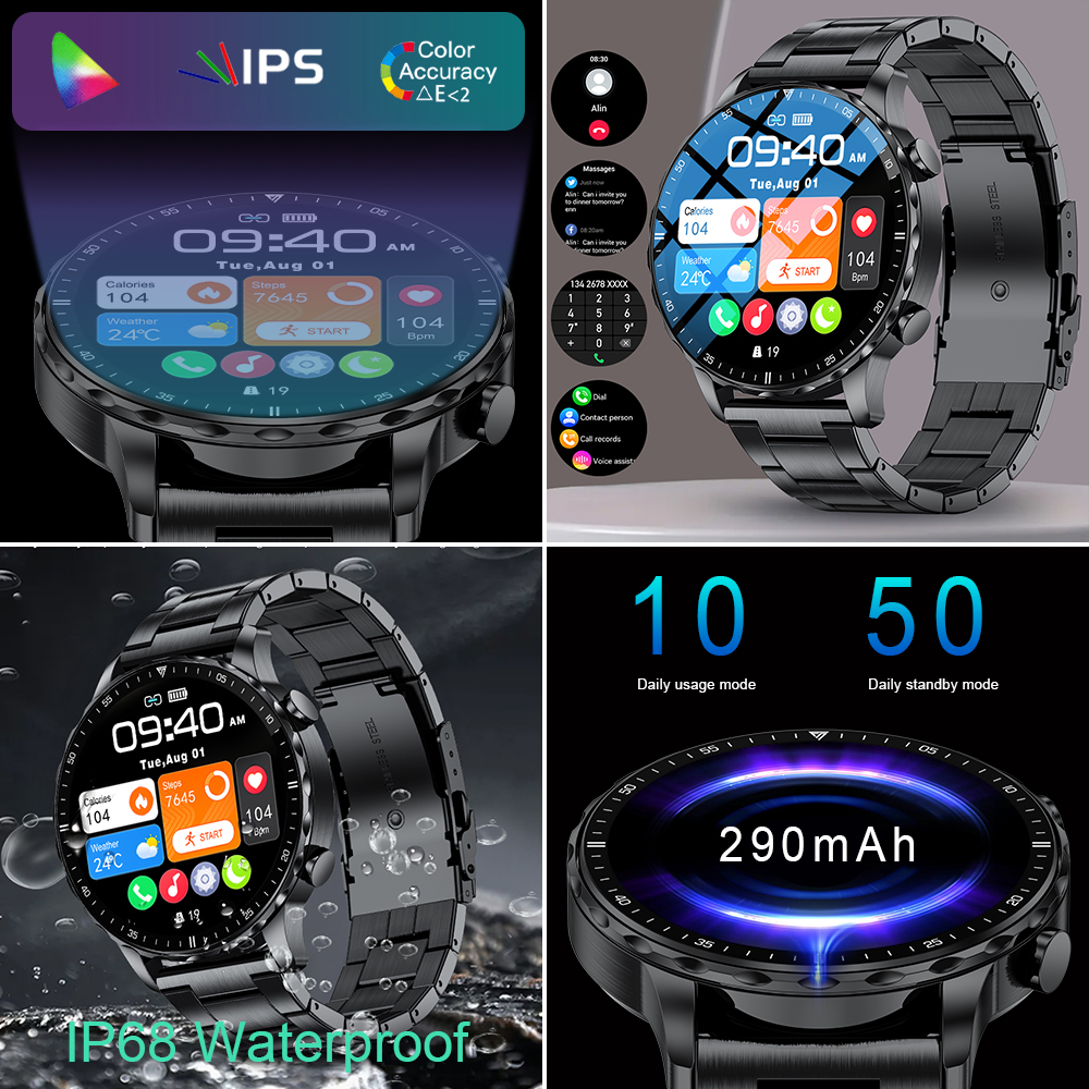 LIGE 2026 Outdoor Sports Smart - Smartwatch Latest Watches For Men avis et prix
