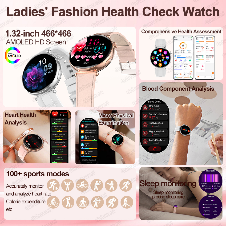 2026 New Women AI Smart Diagno - Smartwatch New Watches For Women avis et prix