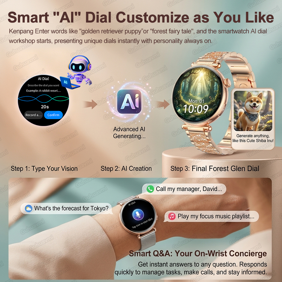 2026 New Women AI Smart Diagno - Smartwatch New Watches For Women avis et prix