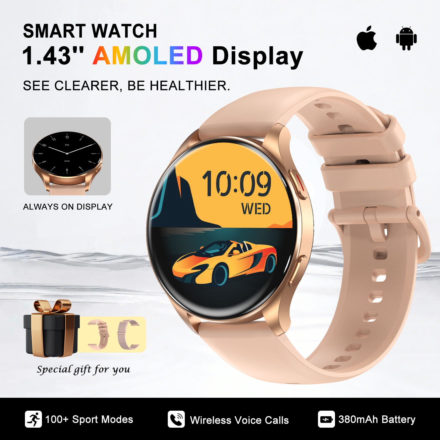 Blackview X20 Smart Watch with - Smartwatch Latest Watches For Men avis et prix