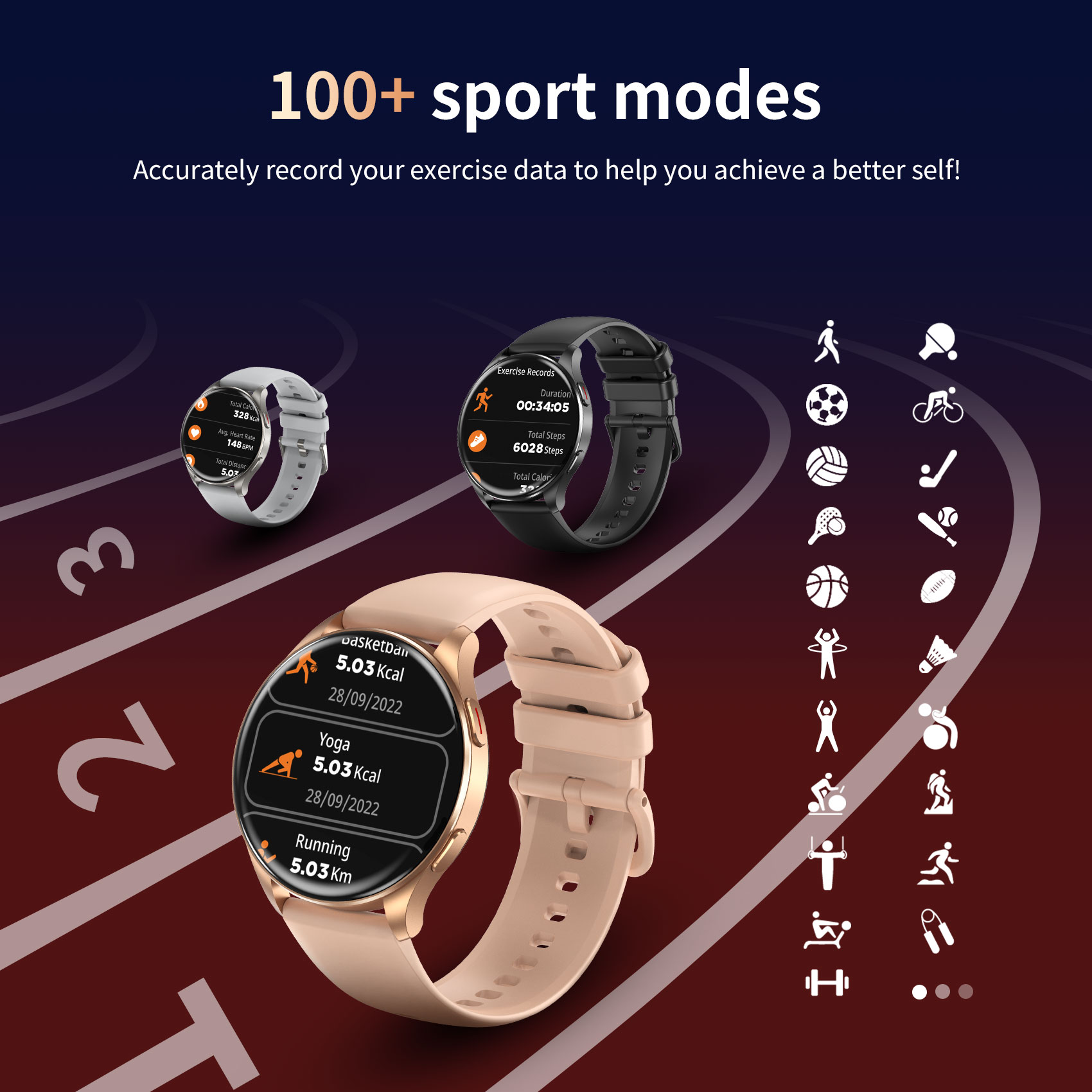 Blackview X20 Smart Watch with - Smartwatch Latest Watches For Men avis et prix