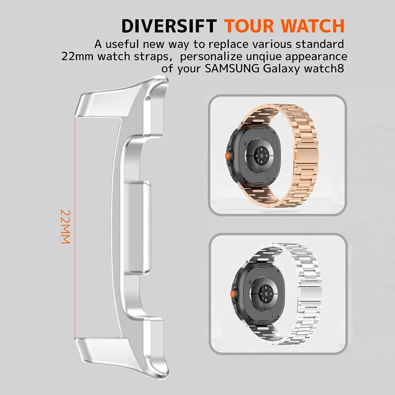 22mm WatchBand Connector for s - Replacement Watch Bracelet avis et prix
