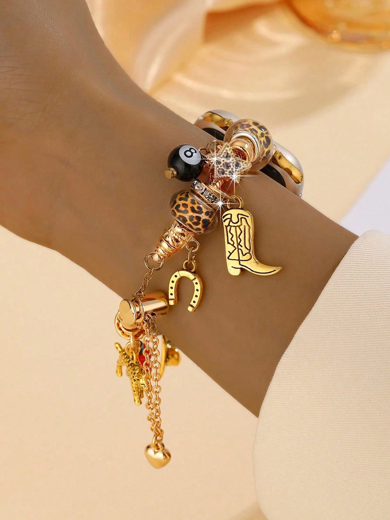 1pc Leopard Print Stylish Band - Smartwatch Stylish Watches For Women avis et prix