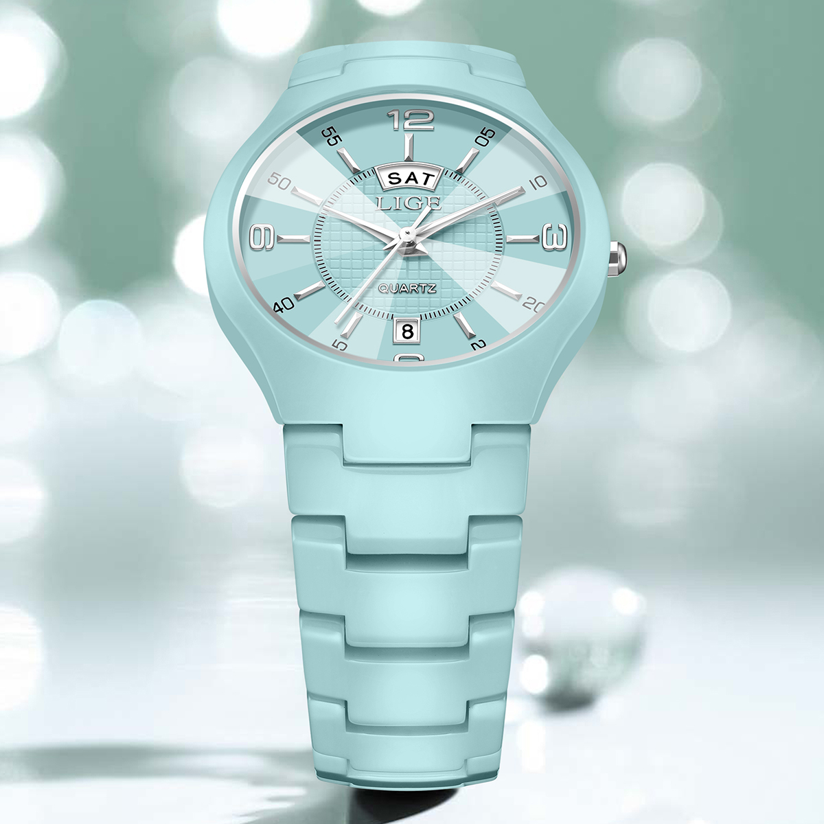 LIGE Women's wristwatch luxury - Luxury Ceramic Watch avis et prix
