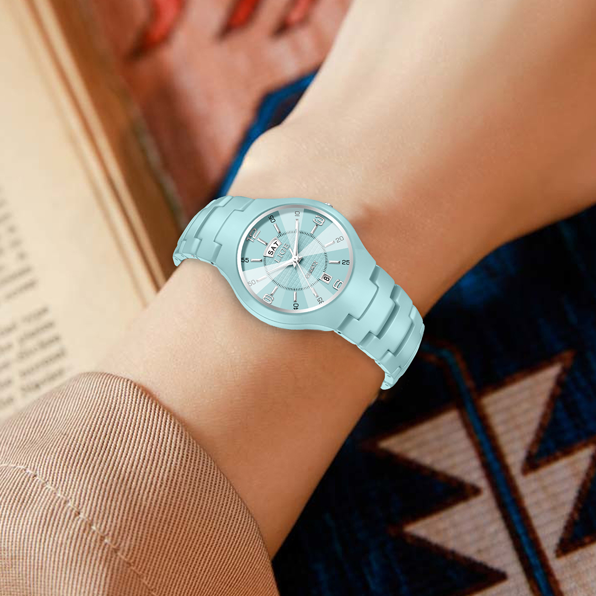 LIGE Women's wristwatch luxury - Luxury Ceramic Watch avis et prix