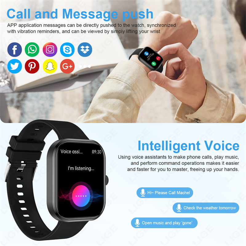 2026 New Smart Watches Women F - Smartwatch Latest Watches For Men avis et prix