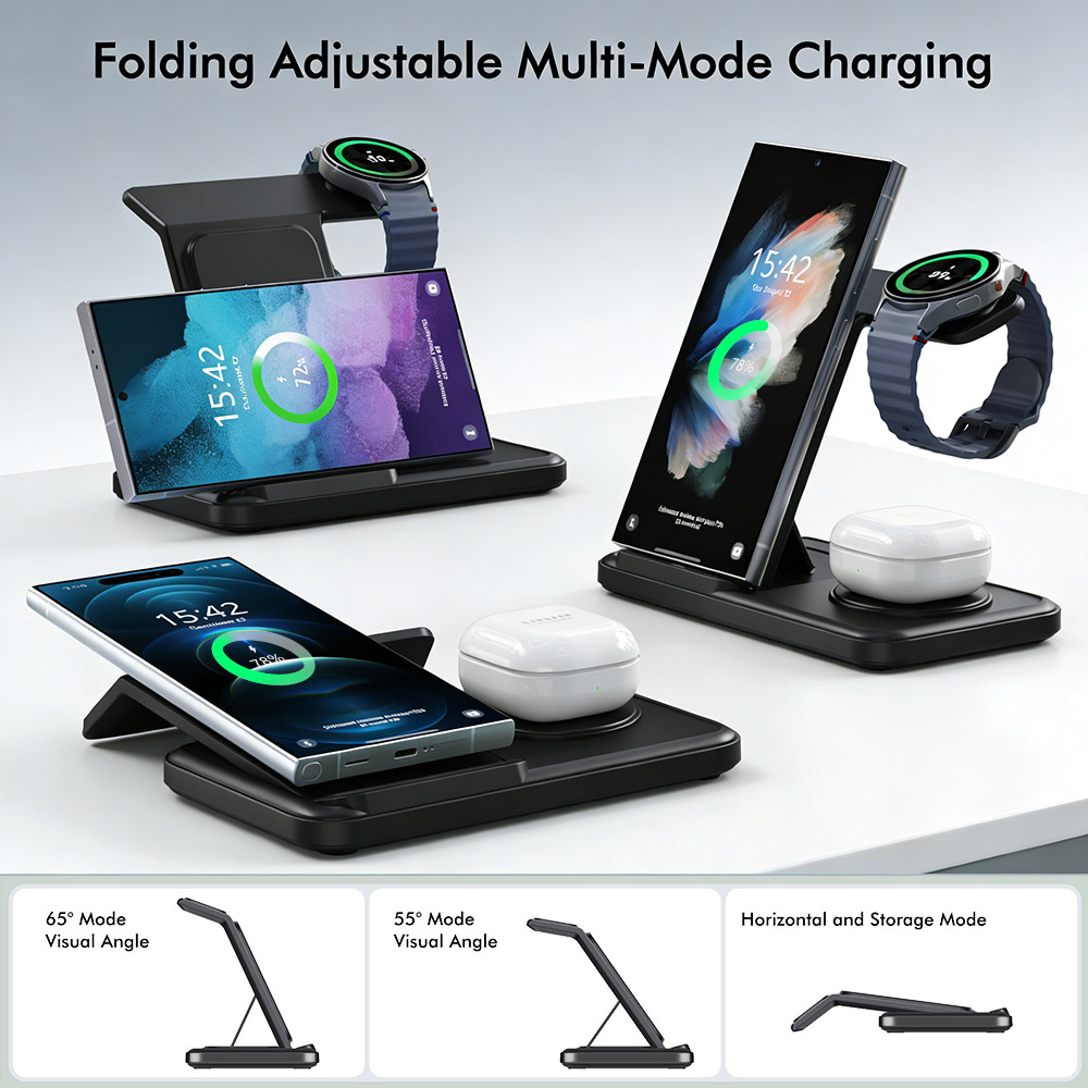 3 in 1 Wireless Charger Stand  - Smartwatch Watches For Iphone avis et prix