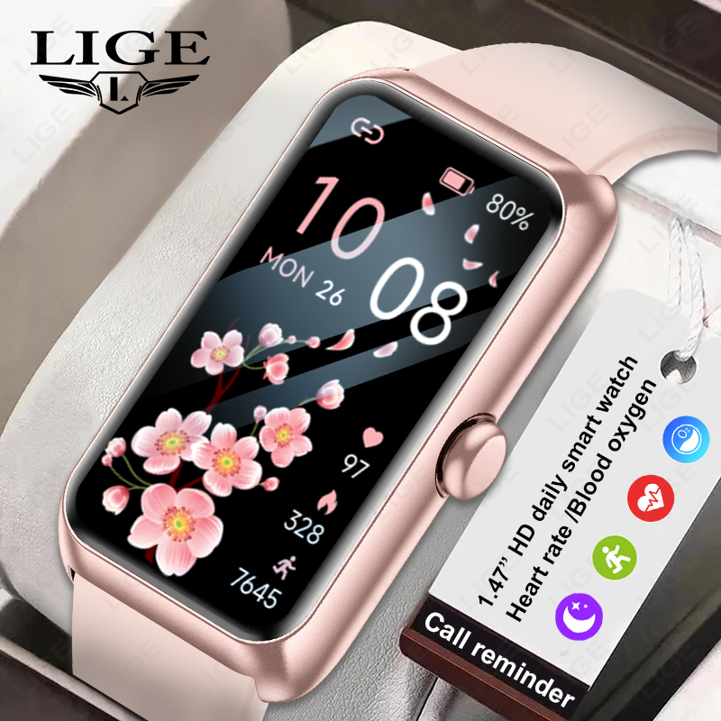 LIGE New Fashion Ladies Smart  - Smartwatch New Watches For Women avis et prix